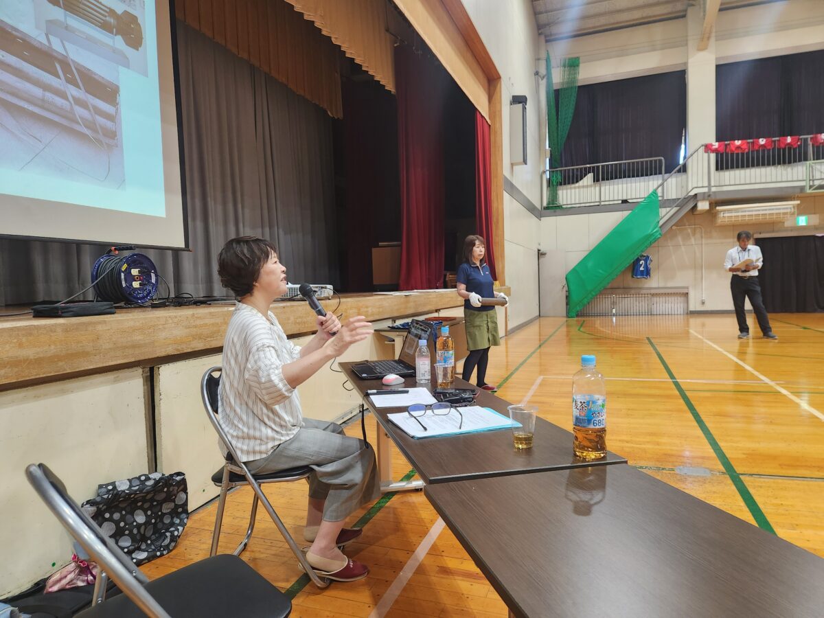 「岐阜市西中学校の平和学習」