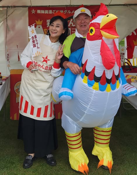 「鶏ちゃん合衆国in百年公園」